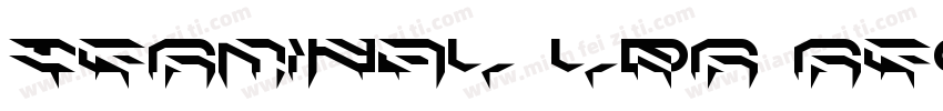 Terminal LDR Regular字体转换